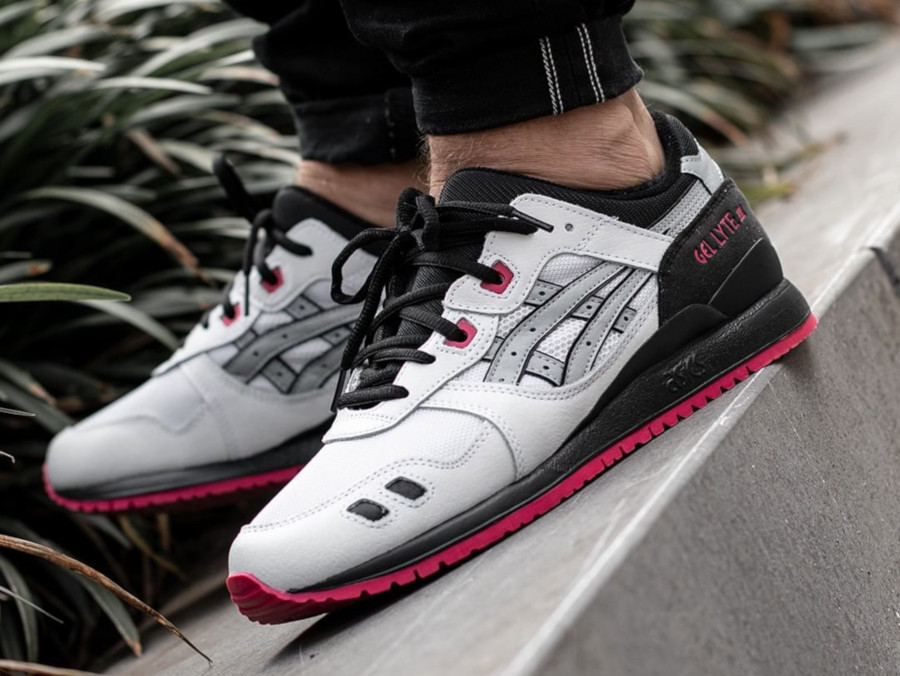 asics gel lyte 3 rouge et noir