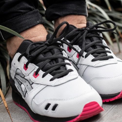 asics gel lyte 3 grise et rose