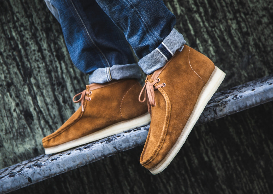 clarks wallabee boots