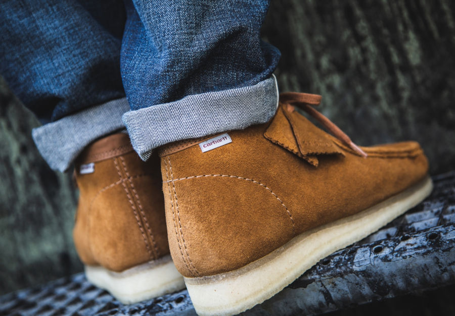 Carhartt clarks wallabee sales