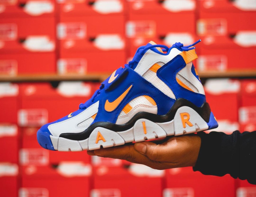 nike air barrage mid racer blue