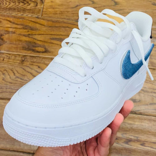 air force 1 with tan swoosh