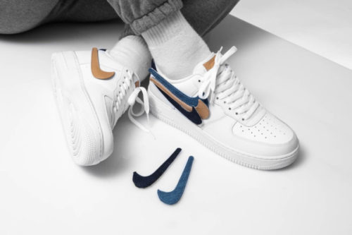 nike swoosh changeable