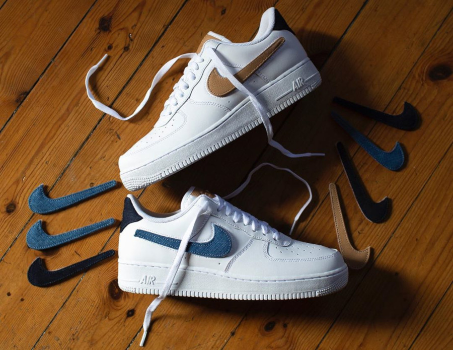 Nike Air Force 1 '07 Removable Swoosh CT2253-100