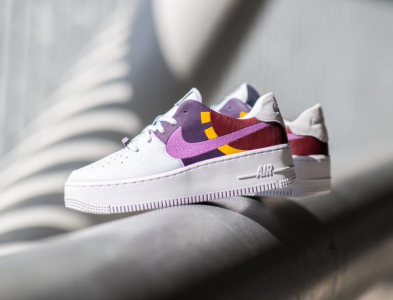 nike air force 1 sage low femme jaune