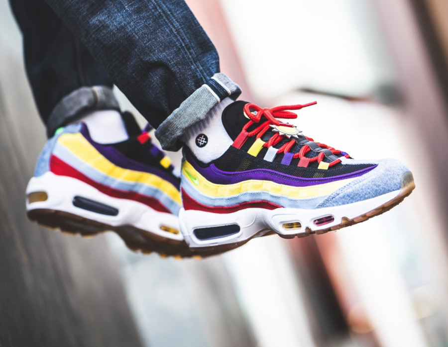 Air max 95 arc en ciel discount