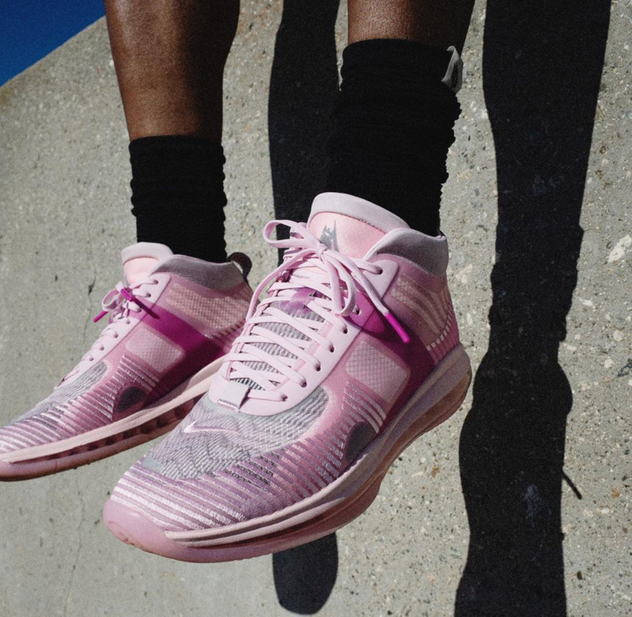 lebron x john elliott pink