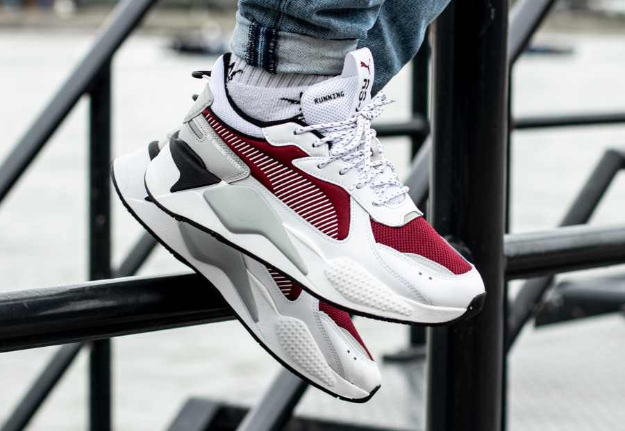 puma rsx homme blanche