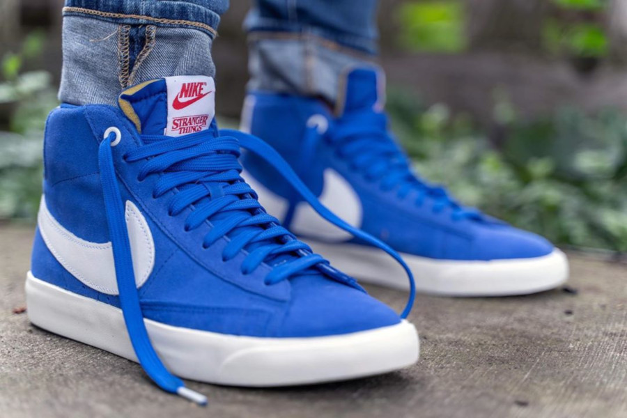 stranger things x nike blazer mid og pack