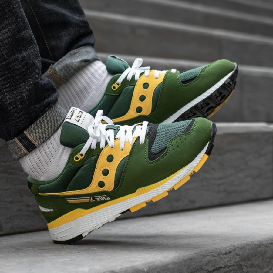 saucony sneakers verte