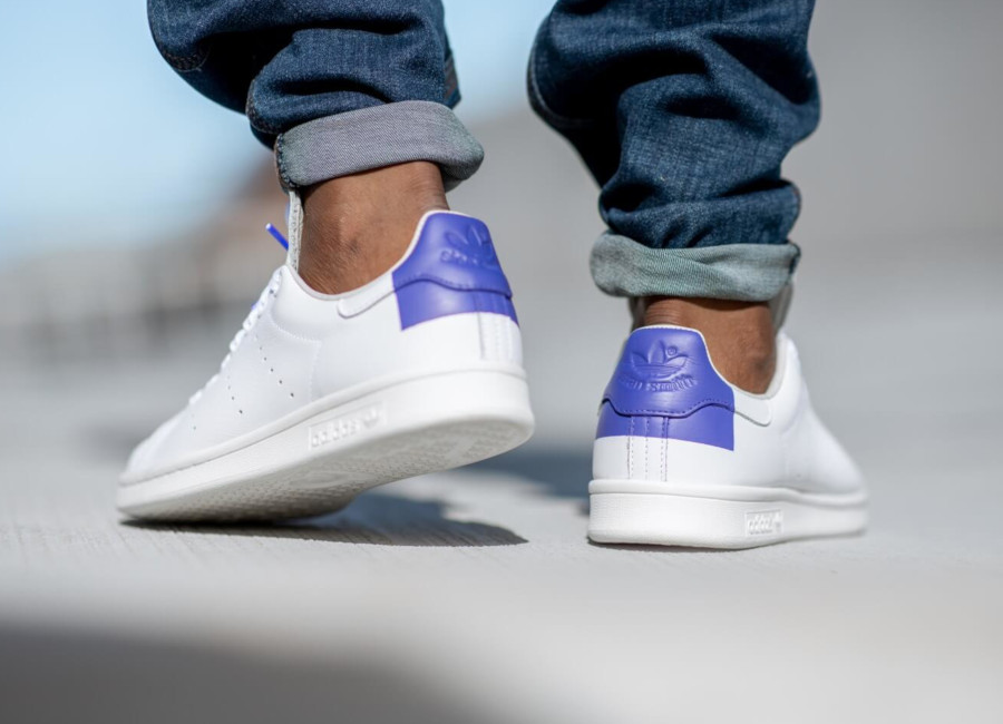 stan smith homme violet