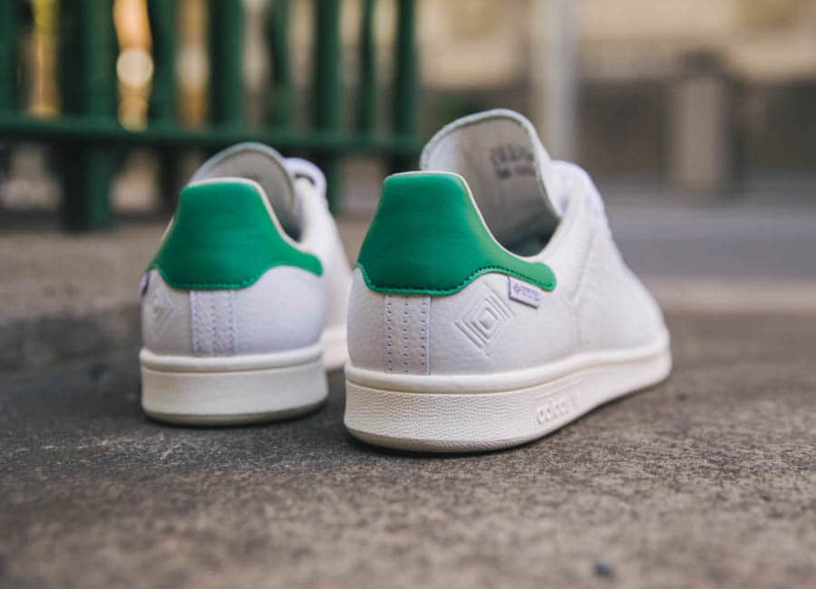 Adidas Stan Smith blanche vintage et verte FU8926 (5)