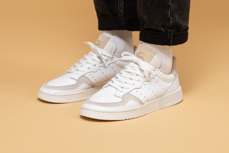 adidas super court blanche