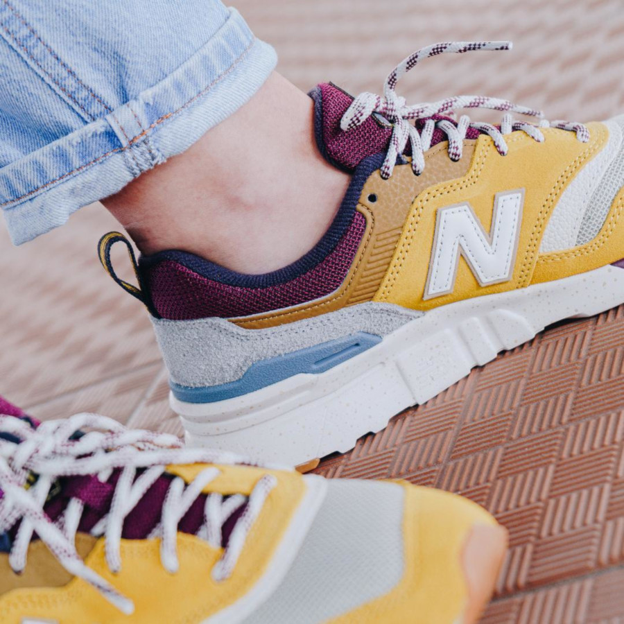 new balance femme jaune moutarde