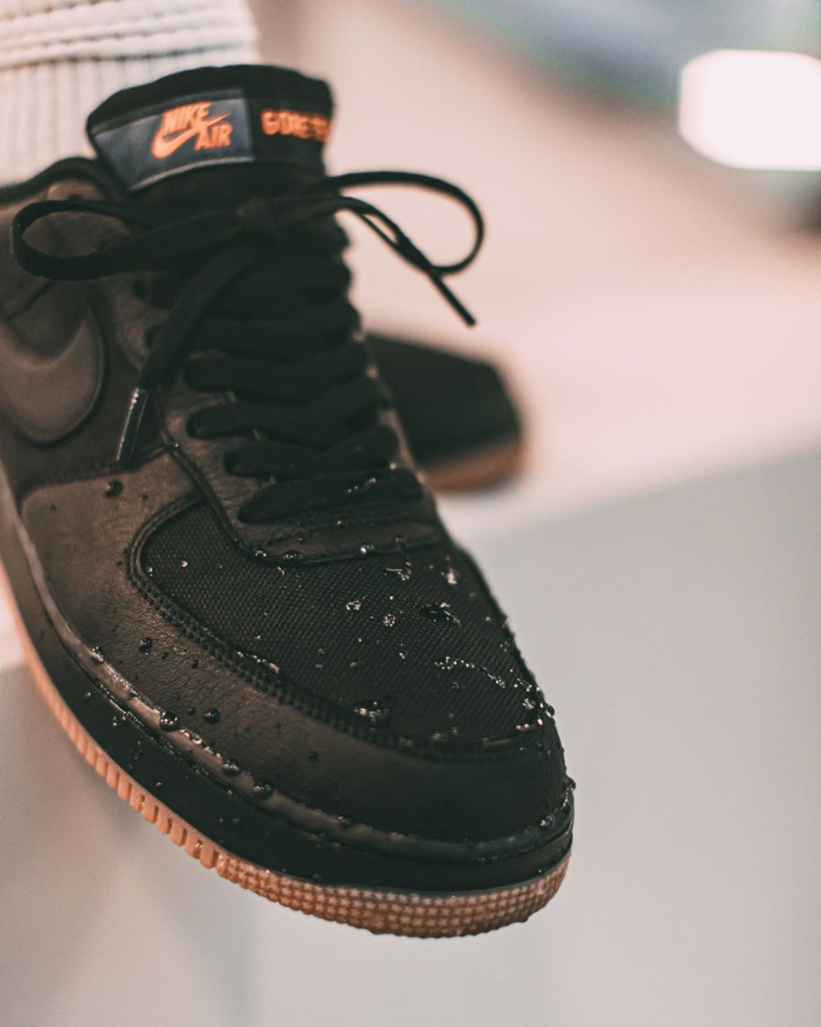 Nike - Air Force One noir custom Louis Vuitton marron – Stayin