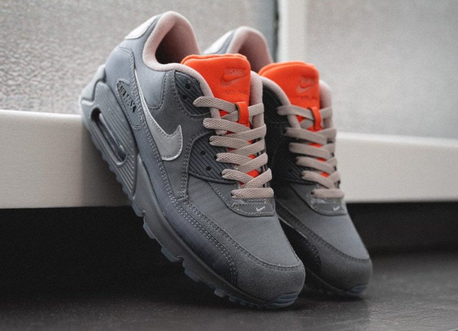 nike air max grise et orange