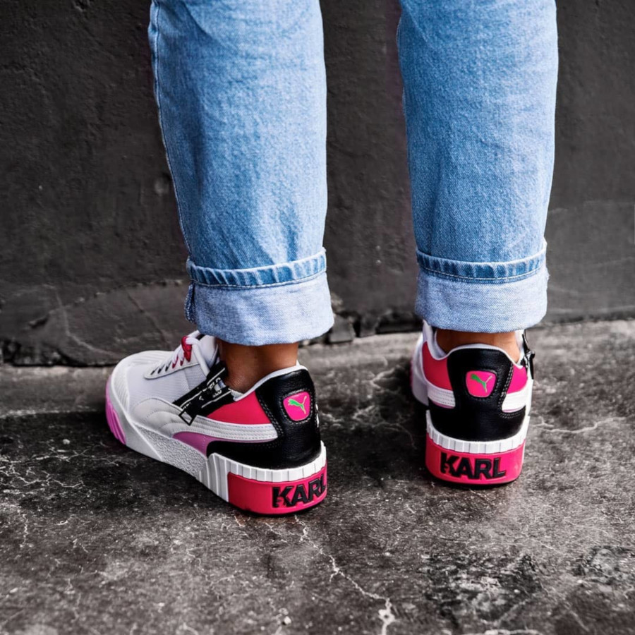 puma cali blanche rose
