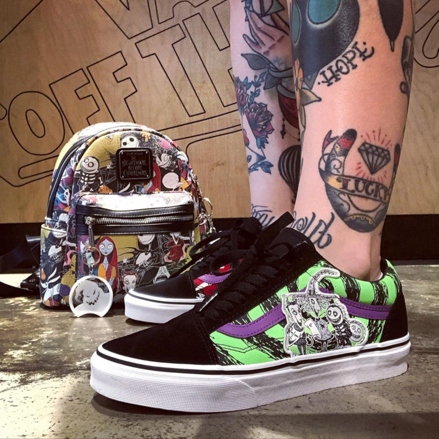 vans old skool disney femme