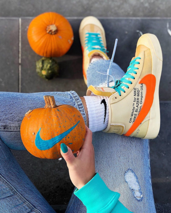 off white nike halloween
