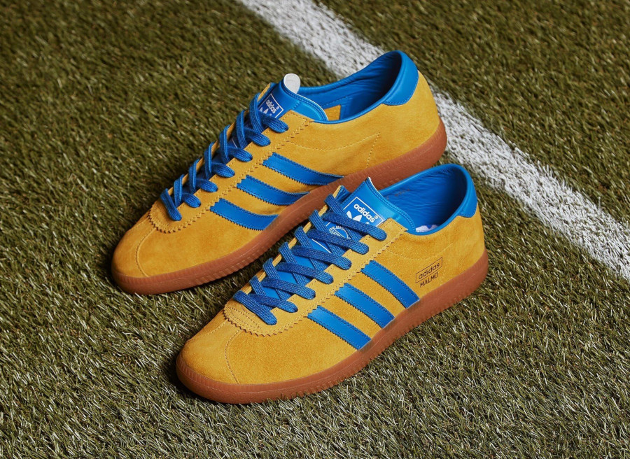 Adidas-malmo-jaune-doré-et-bleu-4