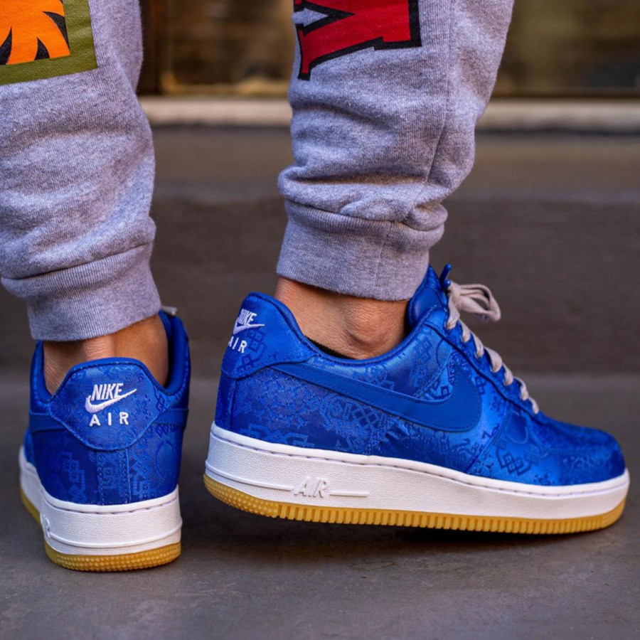 Que vaut la Nike Air Force 1 Clot 1World 'Blue Silk' CJ5290-400