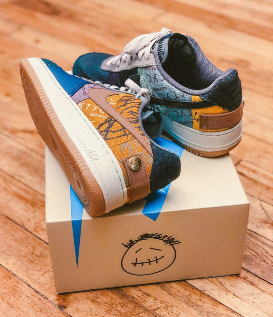 nike travis scott cactus jack air force 1