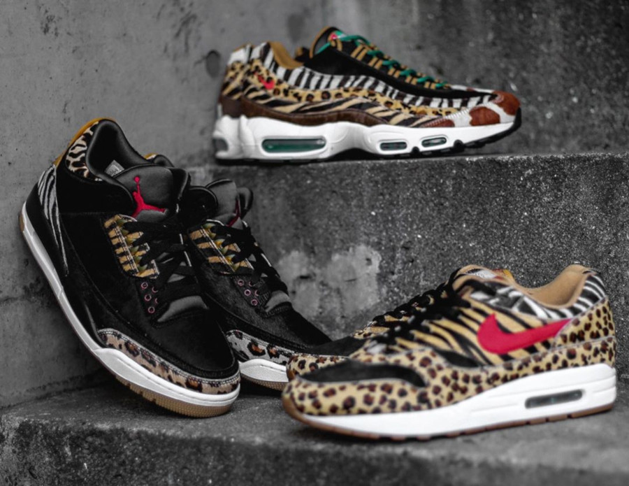 nike air jordan 3 retro animal pack instinct