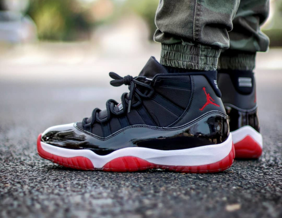 jordan retro 11 noir et rouge