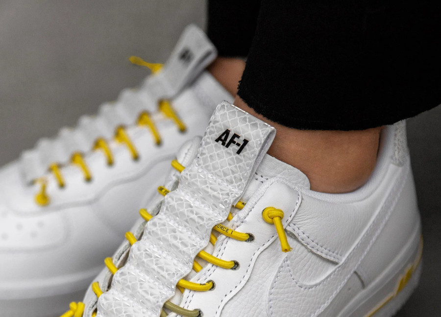 nike air force 1 low lux white chrome yellow