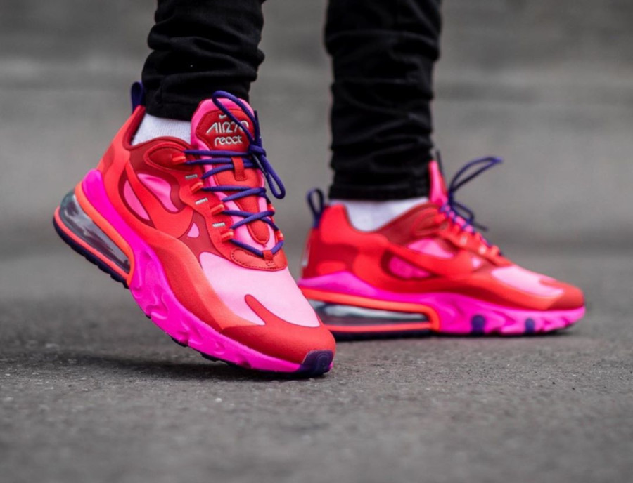 Nike Air Max 270 React EDM Mystic Red AT6174-600