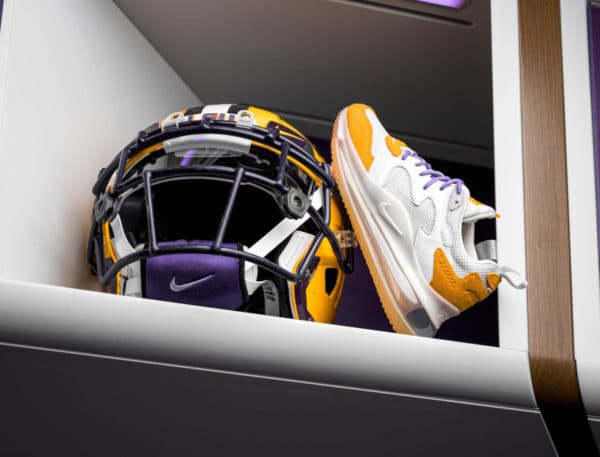 Nike Air Max 720 OBJ LSU Tiger Canyon Gold CK2531