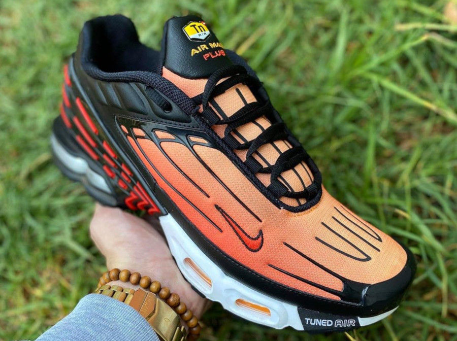 air max plus 3 sunset