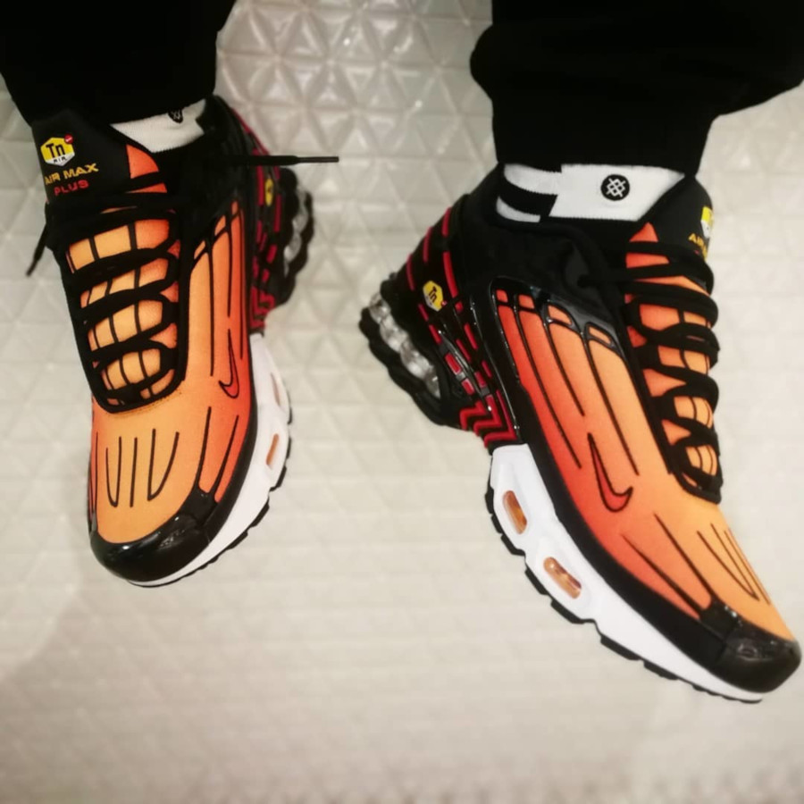 air max plus 3 orange