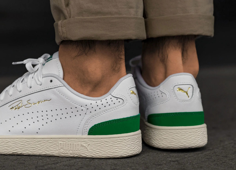 Puma Ralph Sampson Lo Perf White Green 372395-01