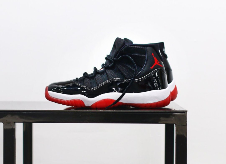 jordan 11 noir et rouge