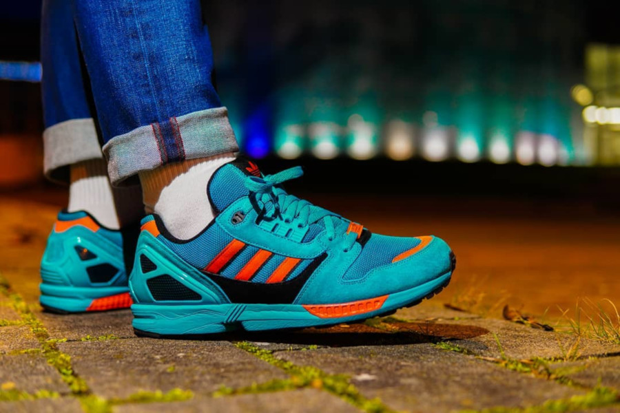 Schrikken sneeuwman uit La Adidas ZX 8000 OG, une histoire d'amour qui dure depuis 1989