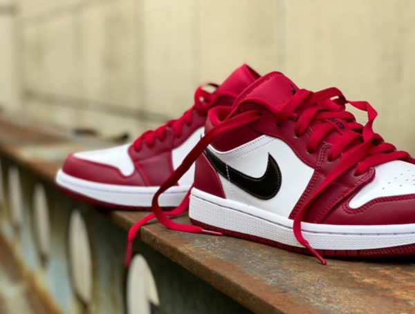 Air Jordan 1 Low Noble Red 553558-604