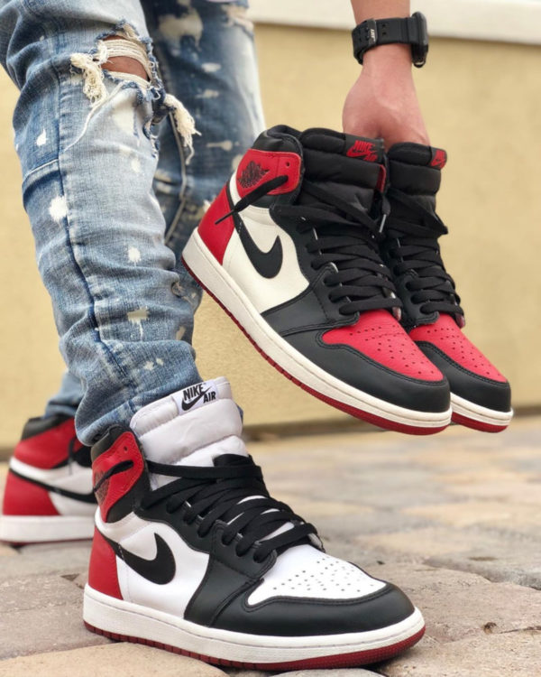 Avis : que vaut la Air Jordan 1 Mid 'Bred Toe' Noble Red 554724-066