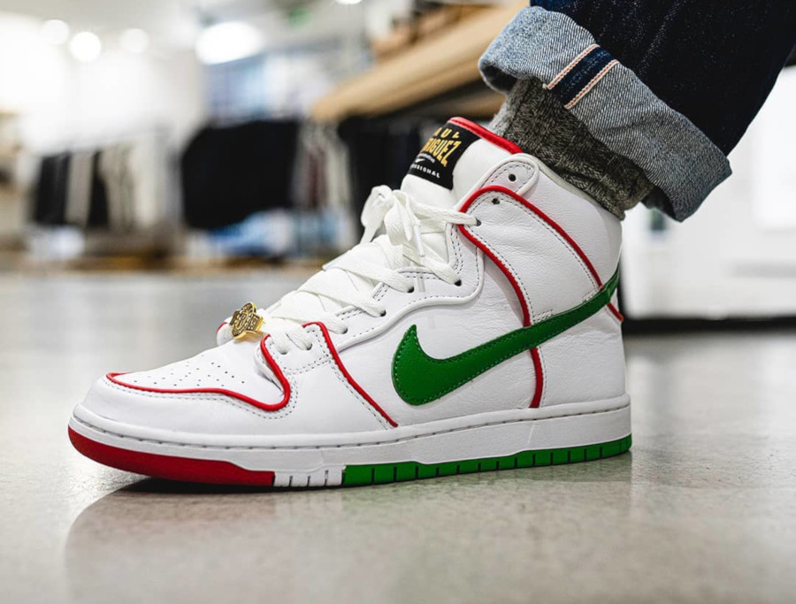 paul rodriguez nike sb dunk high