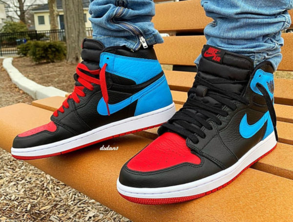 jordan powder blue gym red