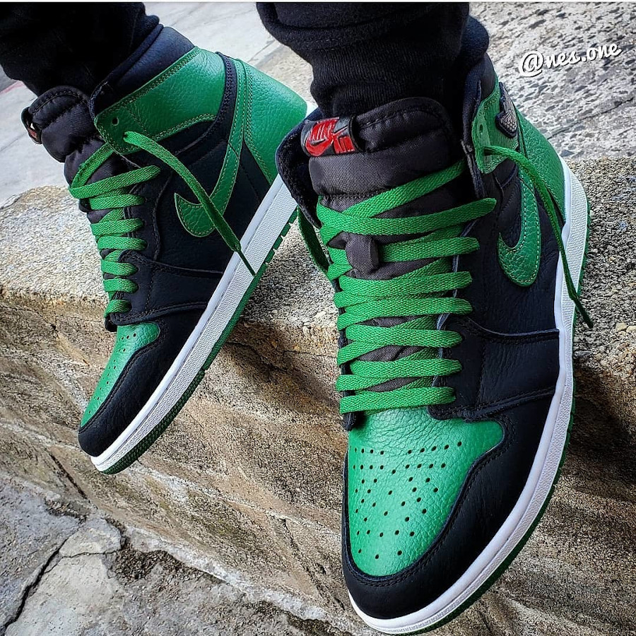 jordan 1 green black toe