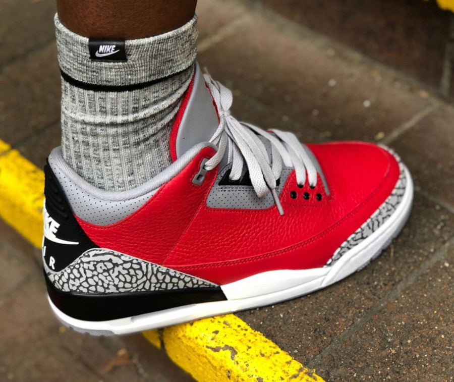 jordan 3 red all star