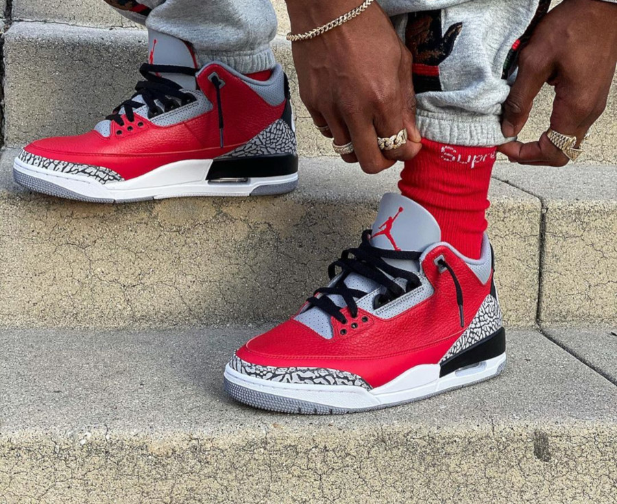 air jordan 3 rouge