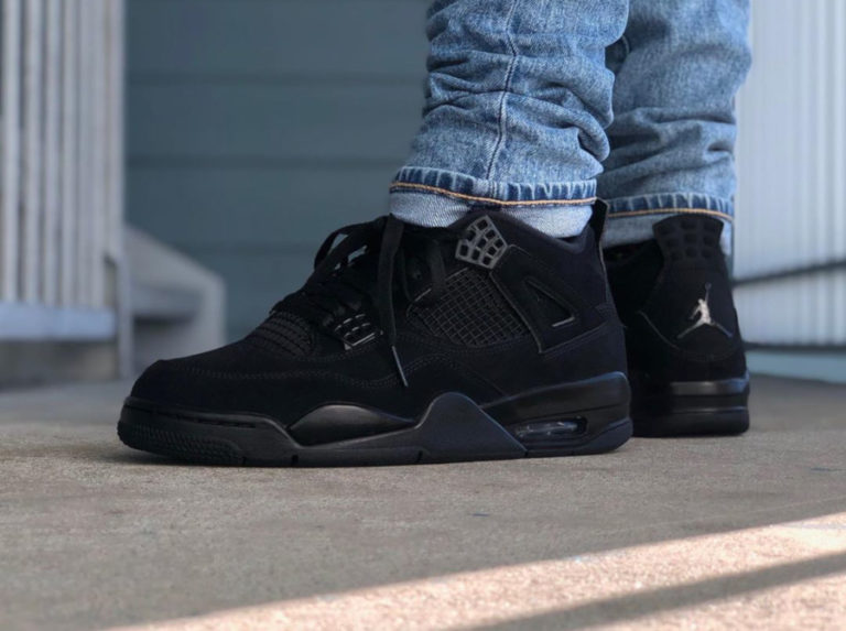 nike black cat retro 4