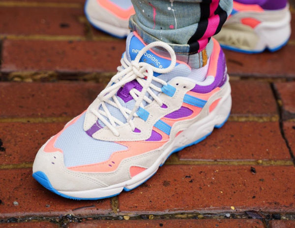 New Balance 850 Tahiti Pink on feet (couv)