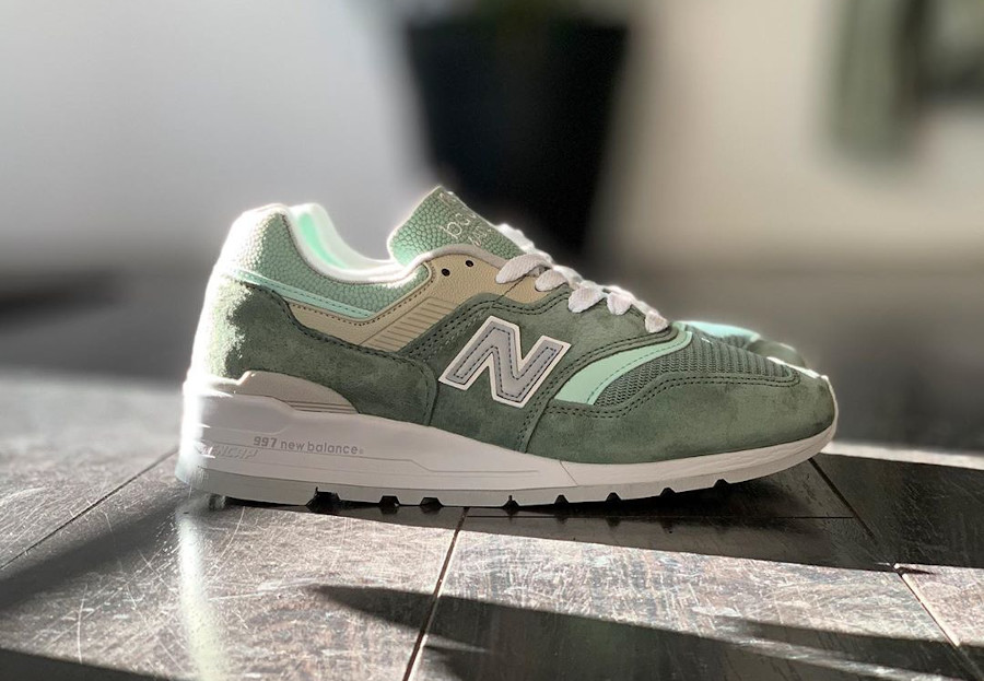 new balance 997 mint