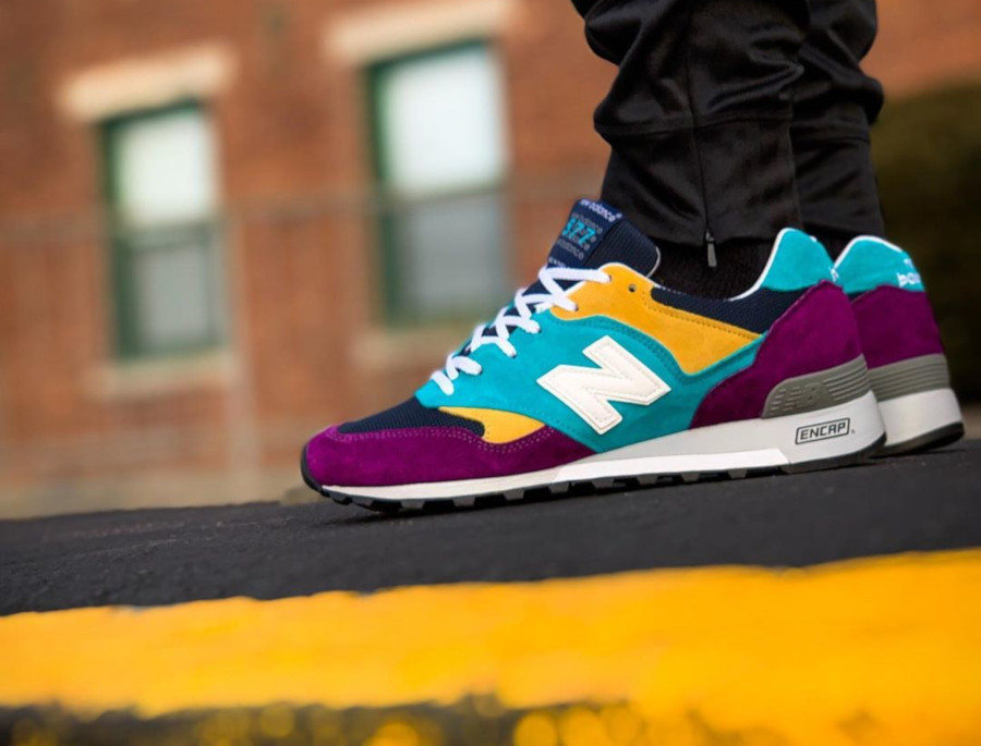 new balance 577 purple