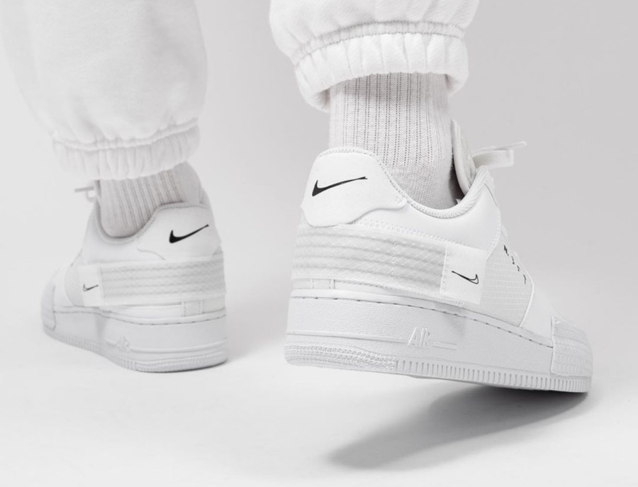 air force 1 low drop type triple white