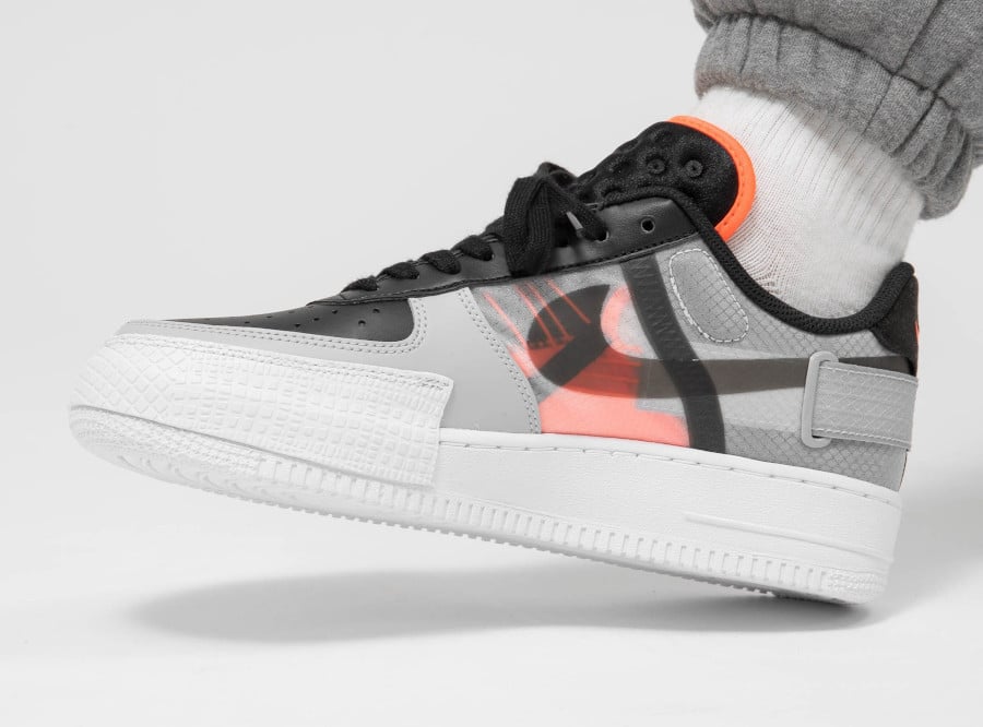 nike air force 1 drop type hyper crimson