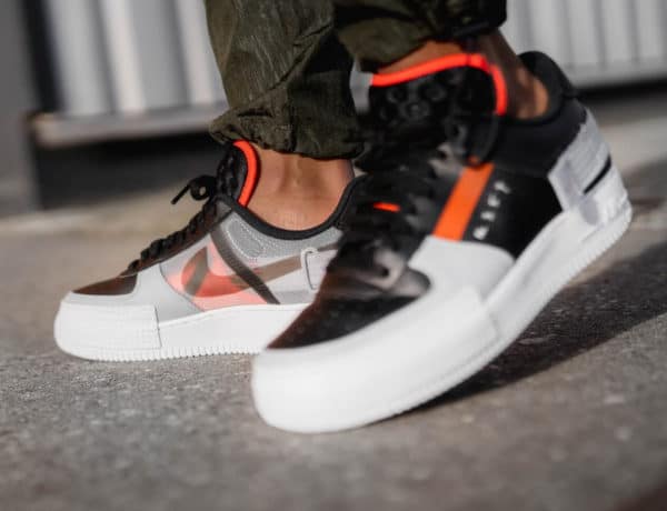 Nike air force 1 black hyper crimson sale